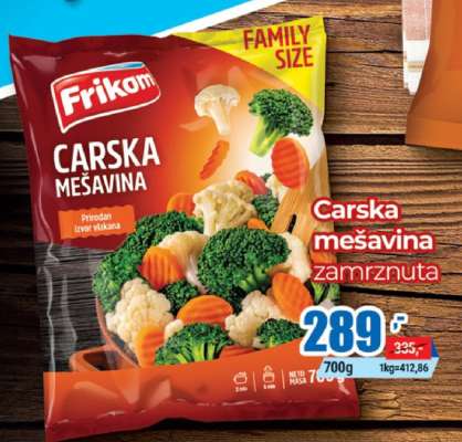 Carska mešavina zamrznuta