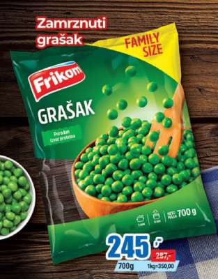 Frikom grašak