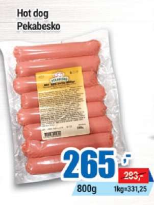 Hot dog Pekabesko