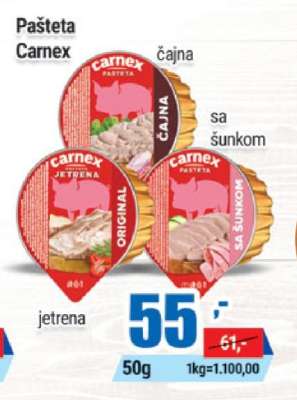 PAŠTETA CARNEX