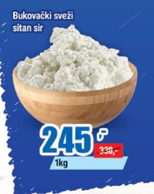 Bukovački sveži sitan sir