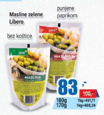 Masline zelene Libero