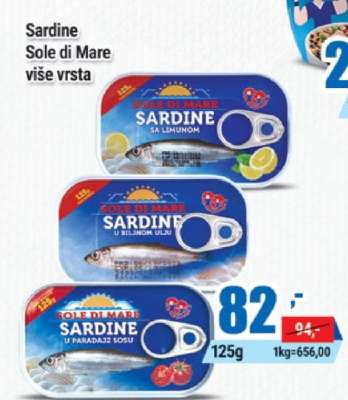 Sardine Sole di Mare