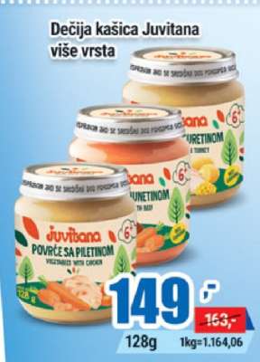 Dečija kašica Juvitana