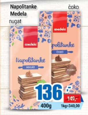 Napolitanke Medela