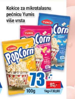 Kokice za mikrotalasnu pećnicu Yumis