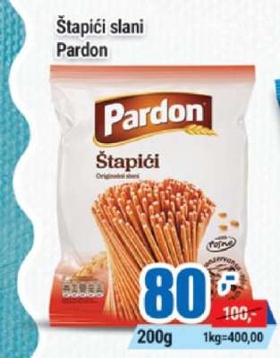 Štapići slani Pardon
