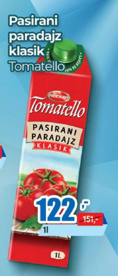 Pasirani paradjz klasik Tomatello