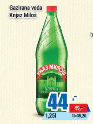 Gazirana voda Knjaz Miloš
