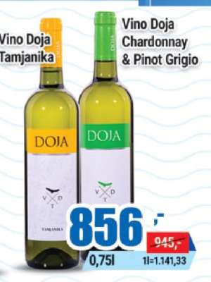 Vino Doja Chardonnay & Pinot Grigio