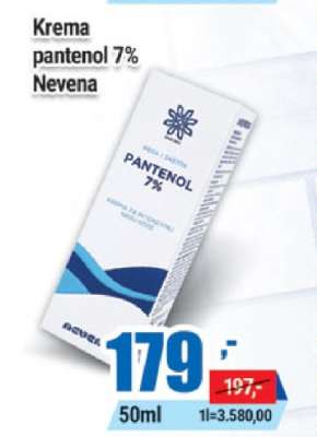 Krema pantenol 7% Nevena