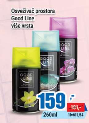 Osveživač prostora Good Line