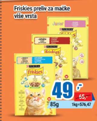 Friskies preliv za mačke