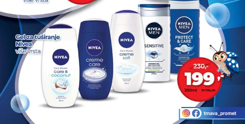 Gel za tuširanje Nivea