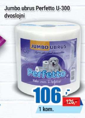 Jumbo ubrus Perfetto U-300
