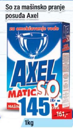 So za mašinsko pranje posuđa Axel