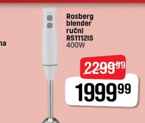 Rosberg blender ruční R51112IS