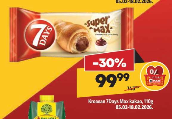 Kroasan 7Days Max kakao 110g