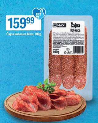Čajna kobasica Maxi 100g