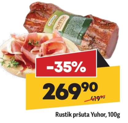 Rustik pršuta Yuhor 100g