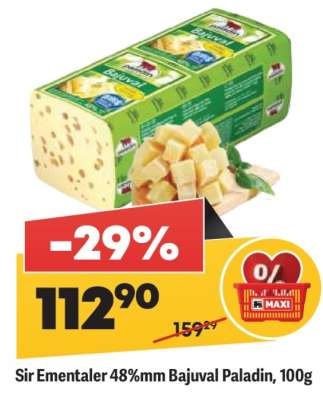 Sir Ementaler 48%mm Bajuval Paladin, 100g