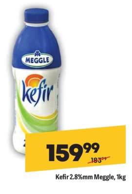 Kefir 2.8%mm Meggle 1kg