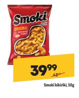 SMOKI kikiriki 50g