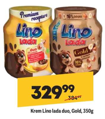 Krem Lino lada Duo, Gold, 350g