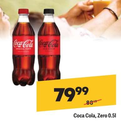 Coca Cola Zero 0,5l