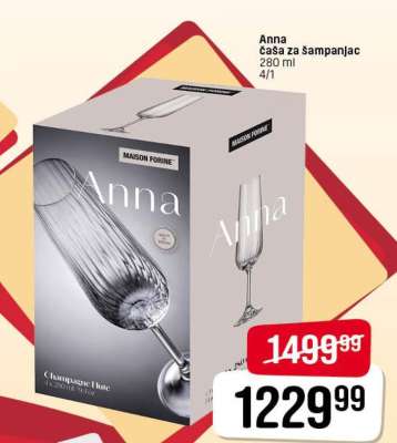 Anna Čaša za šampanjac