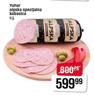 Yuhor alpska specijalna kobasica
