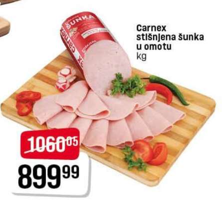 Carnex stlјnjena šunka u omotu