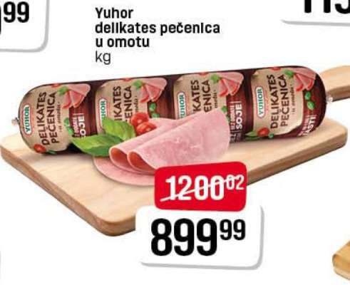 Yuhor delikates pečenica u omotu
