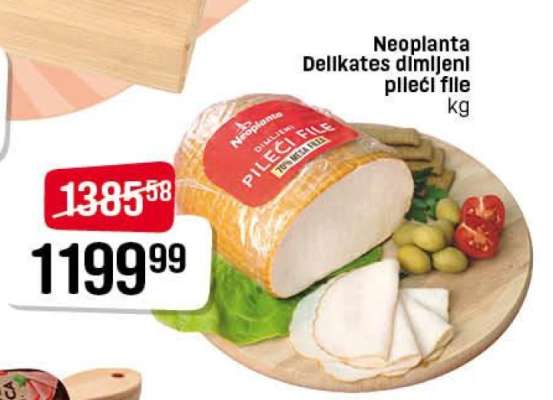 Neoplanta Delikates dimljeni pileći file