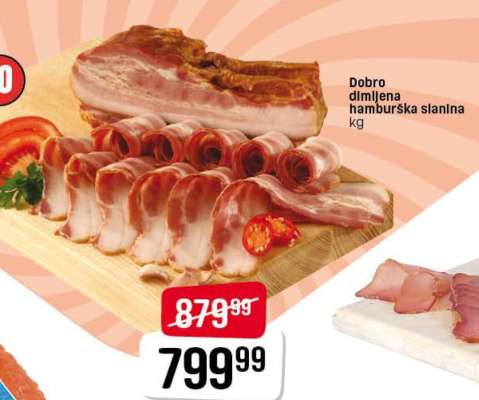 Dobro dimljena hamburška slanina