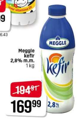 Meggle kefir 2,8 % m.m ,