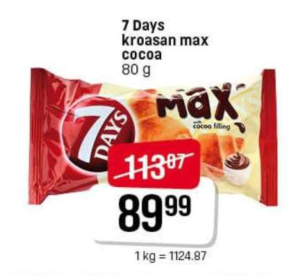7 Days kroasan max cocoa