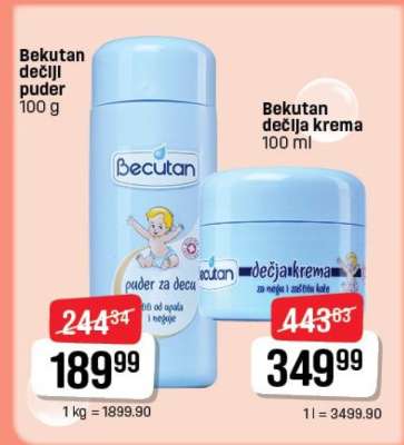 Bekutan dečiji puder