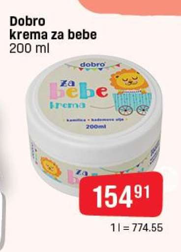 Dobro krema za bebe