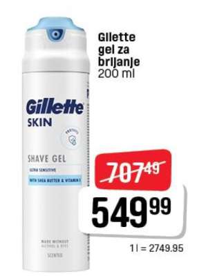 Gillette gel za brijanje