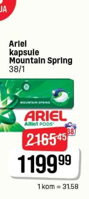 Ariel kapsule Mountain Spring 38/1