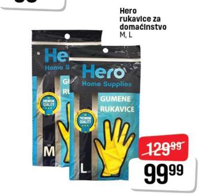Hero rukavice za domaćinstvo M, L