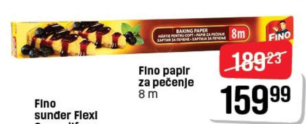 Fino Papir za pečenje