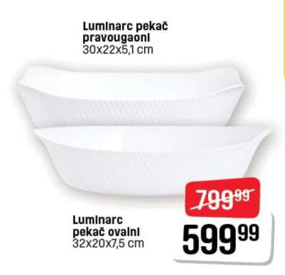 Luminarc pekač ovalni