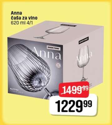 Anna čaša za vino