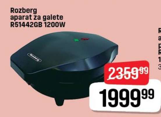 Rozberg aparat za galete R51442GB 1200W