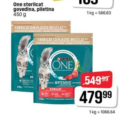 One sterilcat govedina, piletina