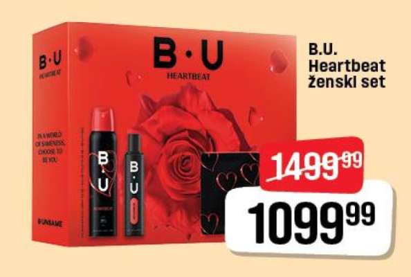 B.U. Heartbeat ženski set
