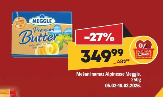 Mešani namaz Alpinasse Meggle