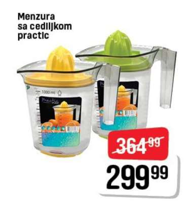 Menzura sa cediljkom Practic